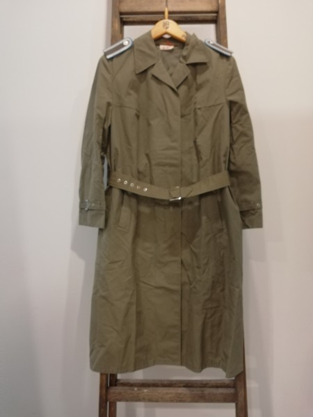 DDR Regenmantel Wettermantel NVA Luftstreitkräfte Größe g88 für Damen Original