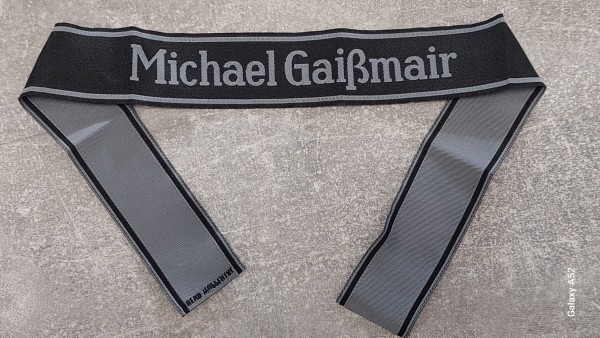 Ärmelband Michael Gaißmair, gewebt für Mannschaften