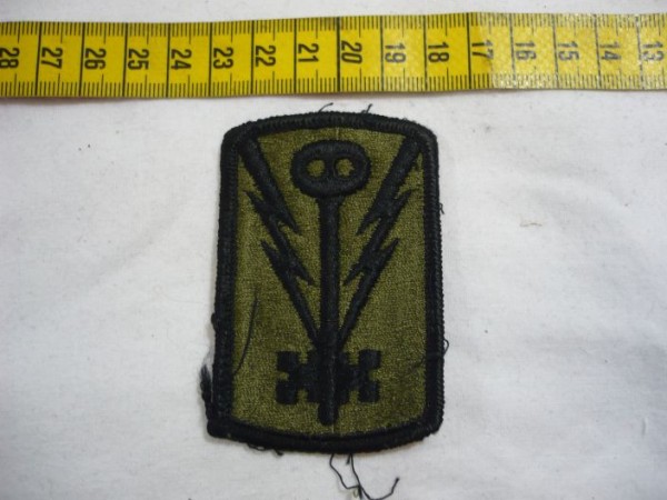 Armabzeichen 501st Military Intelligence Brigade, tarnfarben ( OD )
