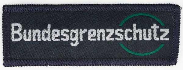 BUND: Brustabzeichen, BGS, Bundesgrenzschutz für die  Flughafensicherung