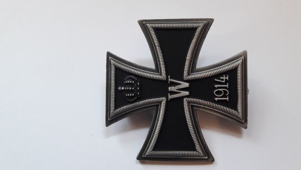 Preussen: Eisernes Kreuz 1.Klasse 1914, einteilige Fertigung  nicht mehr lieferbar 01-2020