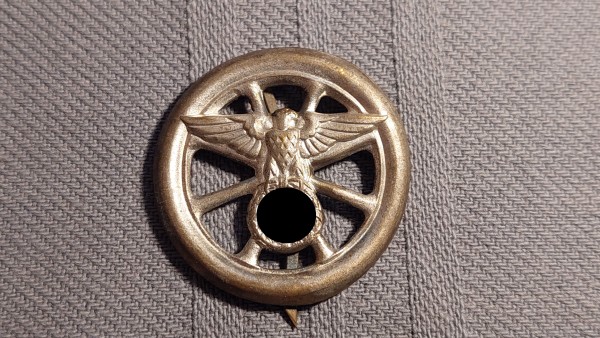 Metallauflage für die NXKK Ärmelraute für Kraftfahrer 2.Modell