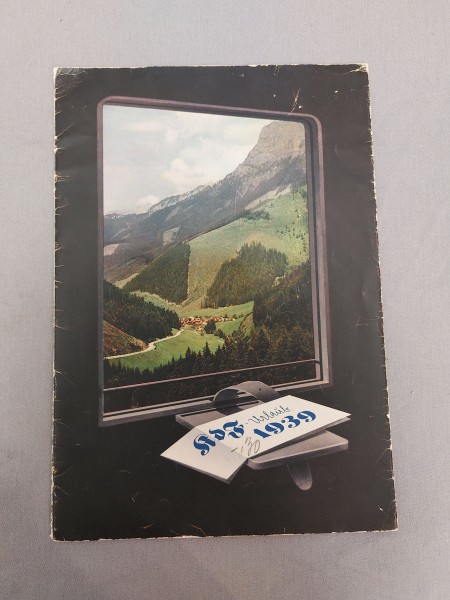 3.Reich Broschüre für den KdF Urlaub 1939