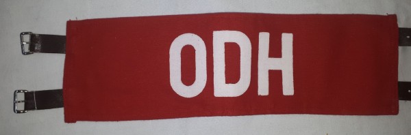 Armbinde ODH- Operativdiensthabender mit Schließe