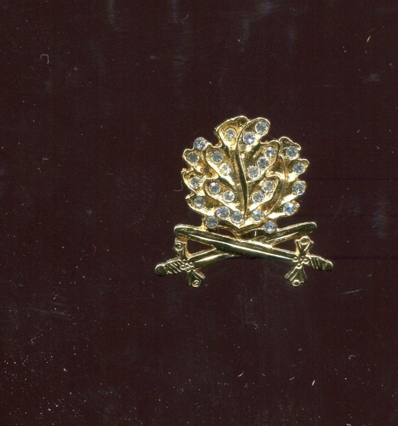3.Reich Eichenlaub mit Schwertern und Brillianten zum Ritterkreuz des Eisernes Kreuzes in gold