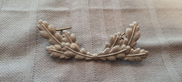 Kragenspiegelauflage Reichsbahn, 6 Blätter