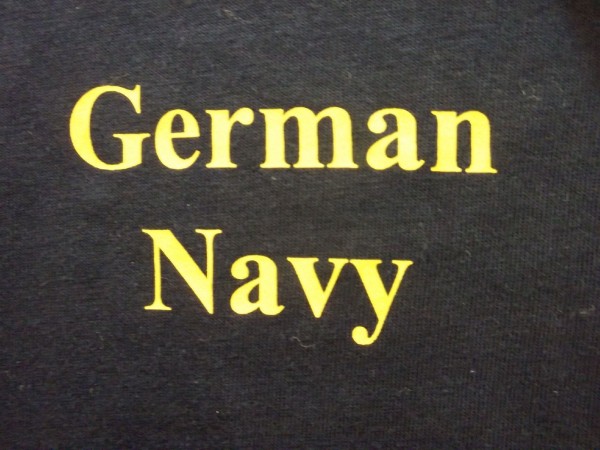 T-Shirt, German Navy, #Grösse Large# 
