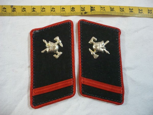 Saarland: Kragenspiegel Feuerwehr Saarland, Oberfeuerwehrmann