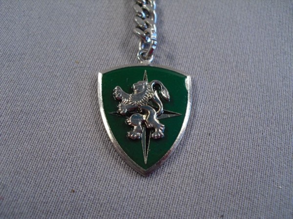 Schlüsselanhänger NATO CENTAG Verbandsabzeichen, Metall