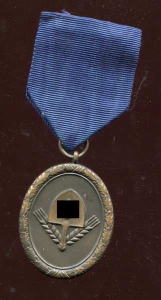 3.Reich RAD Dienstauszeichnung für Männer 4 Jahre - Aluminium