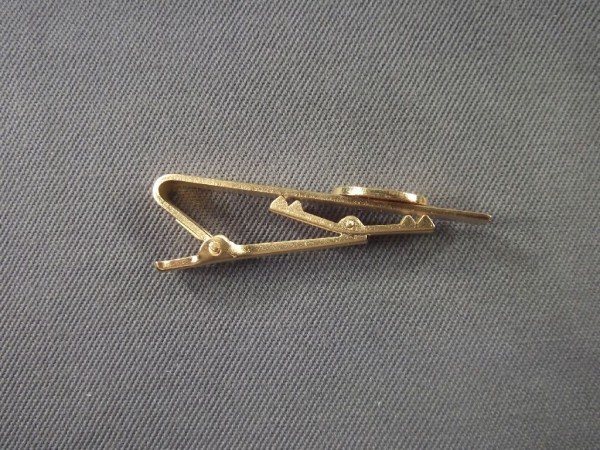 Allgemein: Krawattenspange mit Dienstmarke Kriminalpolizei