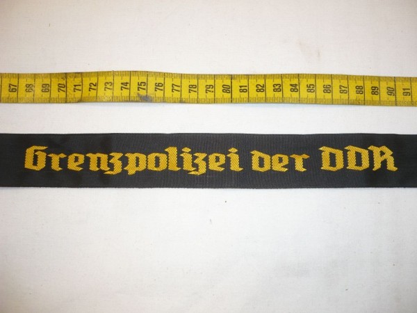 Mützenband, Grenzpolizei der DDR