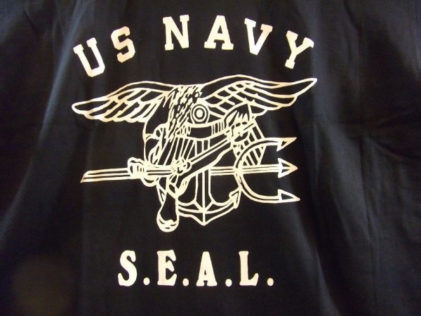 T-Shirt, SEAL-TEAM, US NAVY-Abzeichen der Seals- S.E.A.L, #Größe M# Abverkauf !!