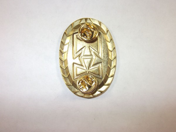 Leistungsabzeichen in Gold, Metall Versuch