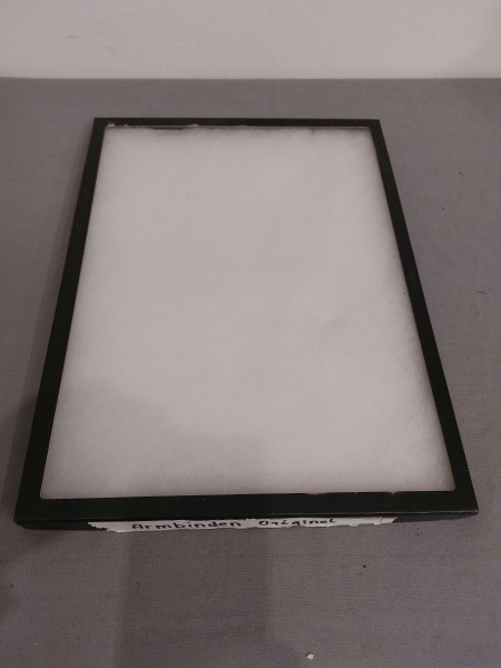 Schaukasten/ Vitrine für Orden und Abzeichen, 41 x 31cm 2cm tief