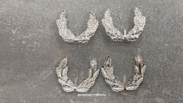 Bundeswehr Schulterklappenauflage Stabsoffizier Metallkranz 2.Modell