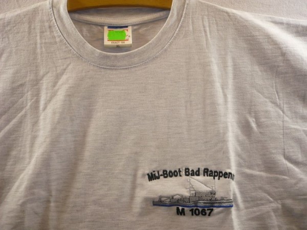 T-Shirt MiJ-Boot Bad Rappenau M1067, #Grösse XLarge#, graumelliert