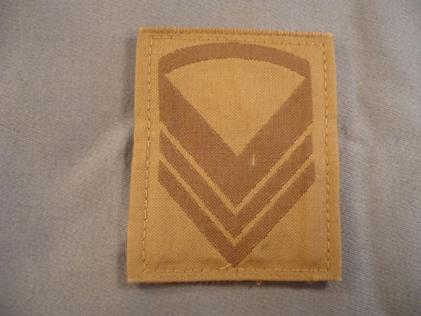 Dienstgradabzeichen Oberstabsgefreiter/ Primo Aviere Capo auf khaki