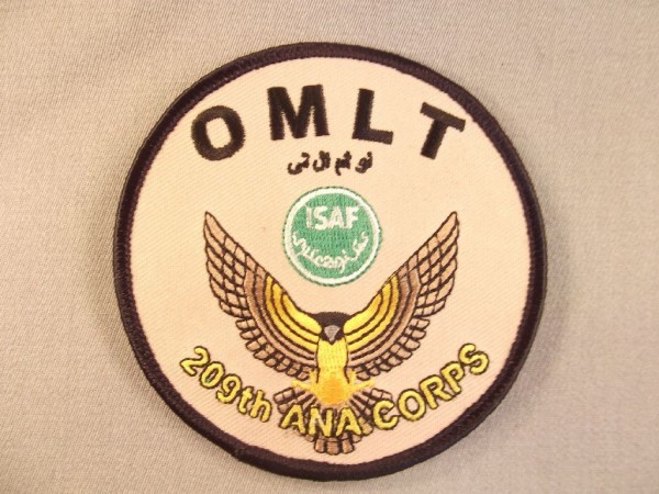 Verbandsabzeichen, OMLT 209th ANA CORPS mit ISAF Logo