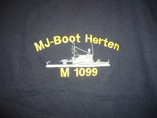 T-Shirt blau, MJ-Boot Herten M 1099 Grösse XXL