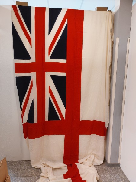 British Grossbritannien Flagge Fahne Dienstflagge Leinenstoff - Bonner Fahnenfabrik