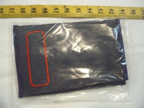 Allgemein: Rangschlaufen mit Funktionsabzeichen Feuerwehr rote Umrandung ohne Balken