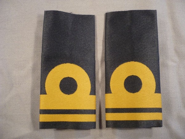 Rangschlaufen Leutnant/ Löjtnant/ Lieutnant Marine