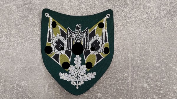 Abzeichen Heer für Fahnenträger Grenadier Offizier, Bevo gewebtg