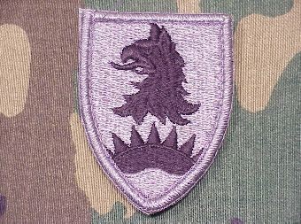 Armabzeichen 221st Military Police Brigade, ACU Digital