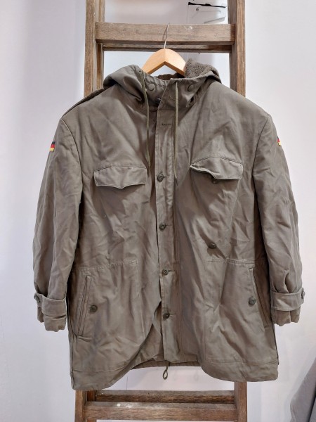 Bundeswehr Parka oliv Größe 4 Original mit Teddyfutter von 1980