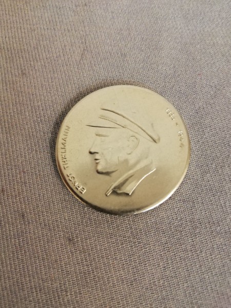 DDR Medaille Soldatentat XI.Parteitag Jederzeit Gefechtsbereit