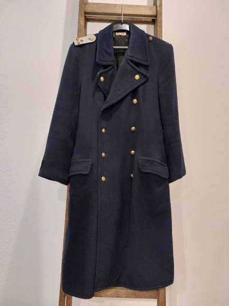 DDR Mantel NVA Volksmarine - Größe M44 von 1983 Original