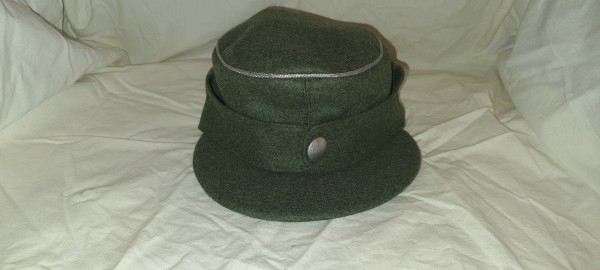 Feldmütze / Bergmütze für Gebirgsjäger Offizier Grösse 56, 1 Knopf