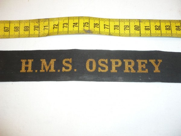 Mützenband, H.M.S. Osprey