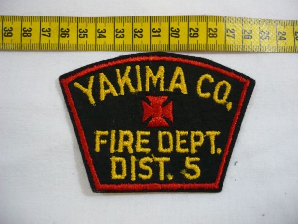 Armabzeichen Feuerwehr, Yakima co.Fire Department Dist.5