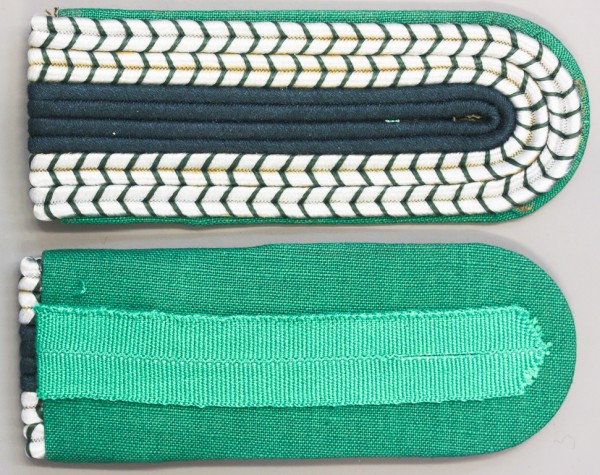 Schulterklappen, Volkspolizei- VoPo, Oberwacht- meister, mit Schlaufen, Neu