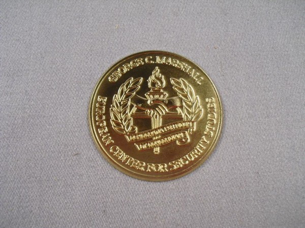 Auflage George C.Marshal European Center for Security Studies, gold