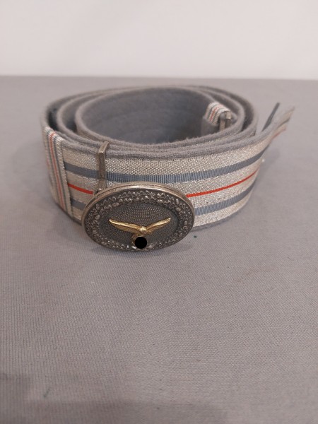 Wehrmacht Luftwaffe Paradefeldbinde für Offiziere mit Feldbindenschloss