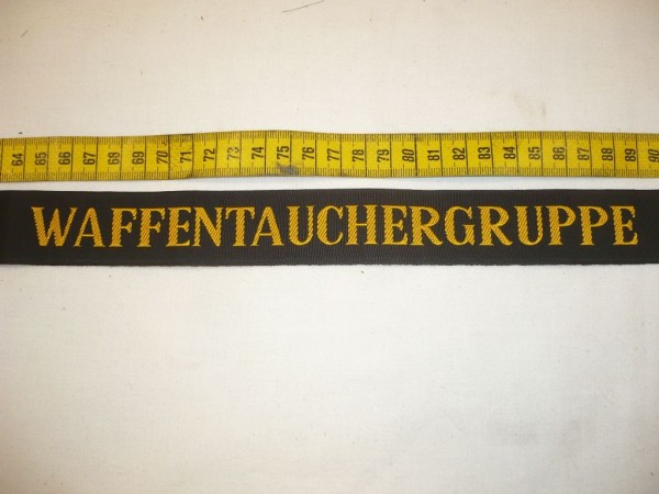 Mützenband, Waffentauchergruppe