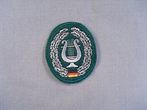 Barettabzeichen, Musiktruppe, maschinengestickt