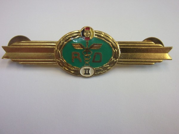 Klassifizierungsabzeichen,Qualifizierungsspange, für Rückwärtige Dienste, Stufe 2 Bild ist ein Muster