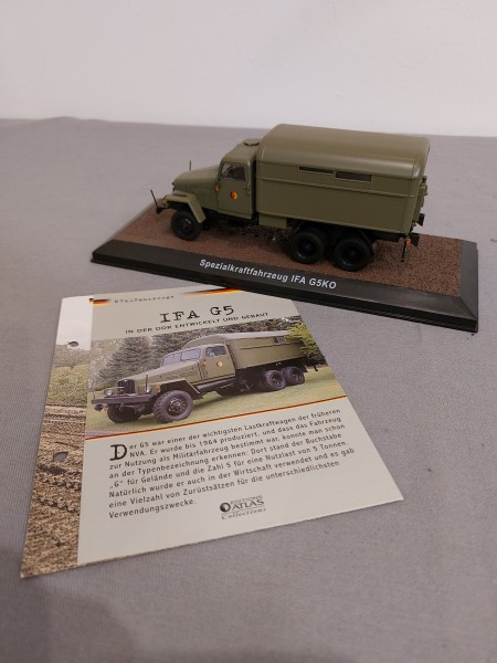 Modell IFA G5 Lastwagen - Maßstab 1:43 - Atlas Collection - OVP