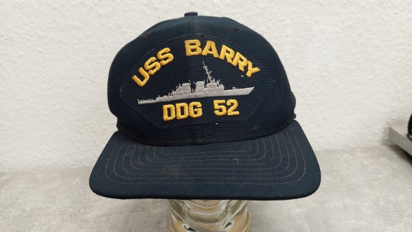 US Navy Baseballcap USS Barry DDG 52 in Polyester gebraucht Original