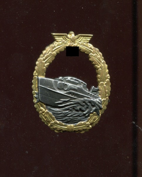 Kriegsmarine Schnellboot Kriegsabzeichen - Spitzen Sammleranfertigung