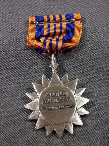 Civilian Air Medal, U.S.A.F.