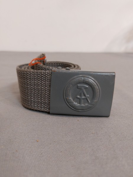 DDR Koppel Webkoppel Feldkoppel Gürtel NVA grau Länge 85cm Original