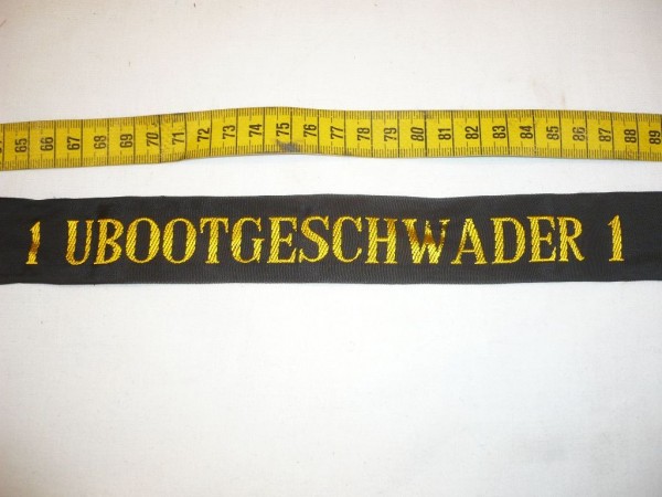 Mützenband, 1 Ubootgeschwader 1