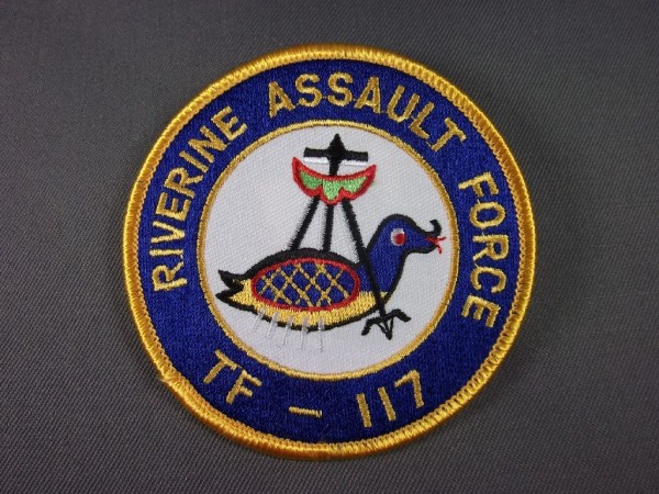 Aufnäher Patch Riverine Assault Force TF-117 - Verbandsabzeichen Navy