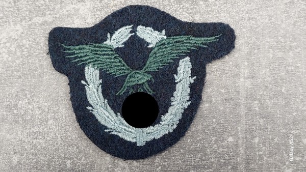 Flugzeugführerabzeichen Luftwaffe in maschinengestickt