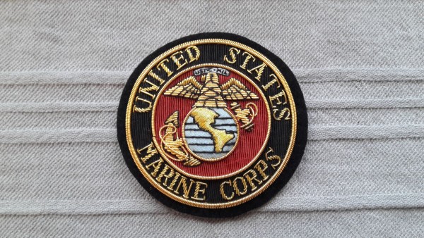 Armabzeichen United States Marine Coprs Patch handgestickt